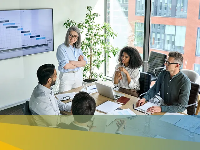 Large Enterprise HR Meeting